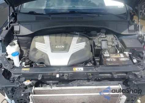 2015 Hyundai Santa Fe Gls from USA, damaged, VIN KM8SM4HF5FU101545